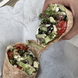Beach Basket - Greek wrap no peppers or onion