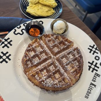 Hash Kitchen - Kids waffle and eggs. - Waffles Near Me - Webster, Texas Hash Kitchen - Kids waffle and eggs. - Waffles Near Me - Webster, Texas