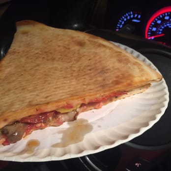 Mikey's Late Night Slice - Cheezus Crust - Spicy pepperoni and mushroom garlic! - Pizza Near Me - Columbus, Ohio