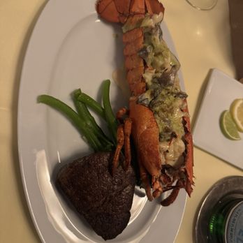 Knife & Fork Inn - Lobster Thermidor 1 Lb. & Filet Mignon 8 Ounce - Seafood Near Me - Atlantic City, New Jersey Knife & Fork Inn - Lobster Thermidor 1 Lb. & Filet Mignon 8 Ounce - Seafood Near Me - Atlantic City, New Jersey