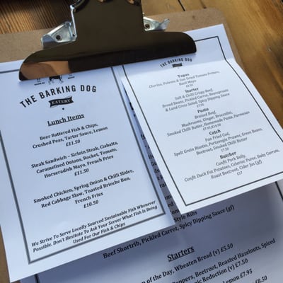 Menu photo 6 Barking Dog Restaurant Belfast, BFS Menu photo 6 Barking Dog Restaurant Belfast, BFS