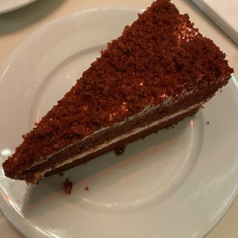 Omonia Cafe - Red Velvet Cheesecake; IG: susanlamx - Bakeries Near Me - Brooklyn, New York