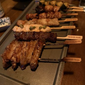Izakaya Nana - Yakitori platter - Izakaya Near Me - Flushing, New York