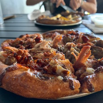 Black Rock Pizza - Captain Cook - Meatlovers - Pizza Near Me - Captain Cook, Hawaii