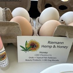Riemann Hemp and Honey - Farm fresh eggs