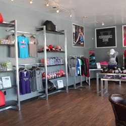 TITLE Boxing Club - Retail area offers a variety of exercise clothing and logo wear as well as refreshments for after your workout.