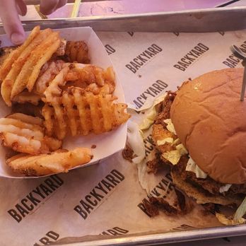 Backyard - Desert Ridge - Chicken sandwich meal - Sports Bars Near Me - Phoenix, Arizona