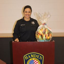 Edible Arrangements - Showing appreciation to the Hamden Police Department