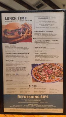 Menu photo 5 El Torito Torrance, CA