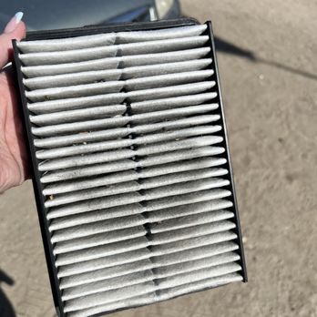 Jiffy Lube - Other air filter (under the hood), not too bad but they still didn't even look at it. - Oil Change Stations Near Me - El Cajon, California Jiffy Lube - Other air filter (under the hood), not too bad but they still didn't even look at it. - Oil Change Stations Near Me - El Cajon, California