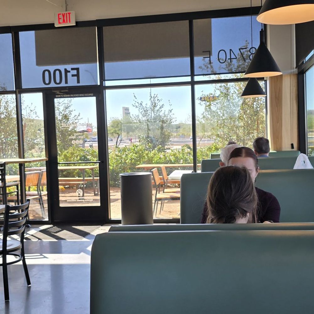 Union Biscuit - View of inside and the patio outside - Breakfast & Brunch Near Me - Las Vegas, Nevada