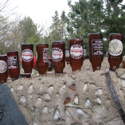 Fred Smith's Wisconsin Concrete Park - Rhinelander Shorties must have been very popular in Smith's bar, as were North Star Juniors from Wausau.