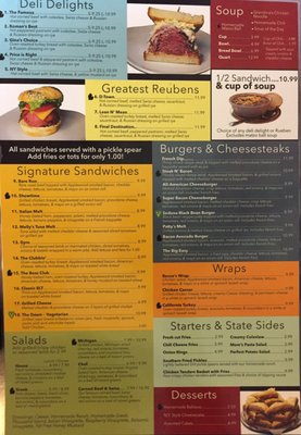 Menu photo 6 Stateside Deli & Restaurant Brighton, MI