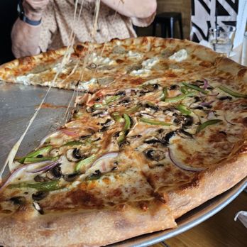 Elbow Room - Cheese pull time! - Pizza Near Me - Los Angeles, California