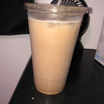 Pupusatime - a smoothie in a plastic cup - Salvadoran Near Me - Hollywood, Florida