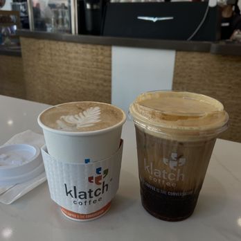 Klatch Coffee - Cappuccino and pumpkin cold brew with almond milk and sugar free vanilla - Coffee & Tea Near Me - Ontario, California Klatch Coffee - Cappuccino and pumpkin cold brew with almond milk and sugar free vanilla - Coffee & Tea Near Me - Ontario, California