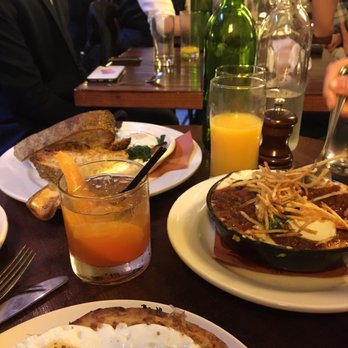 The Smith - Right: Short Rib Hash Below: Breakfast Pot Pie - New American Near Me - New York, New York The Smith - Right: Short Rib Hash Below: Breakfast Pot Pie - New American Near Me - New York, New York