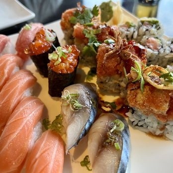 Ooka - Salmon Sushi here is so fresh and sweet! - Sushi Bars Near Me - Apple Valley, Minnesota