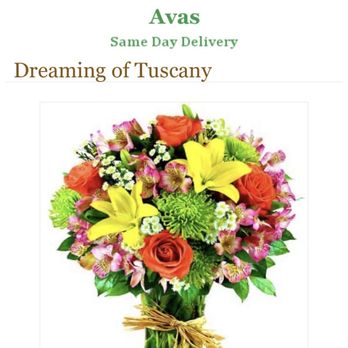 Avas Flowers - What I ordered - Florists Near Me