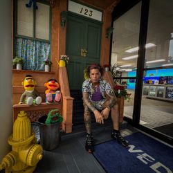 WEDU PBS - me with sesame street crew