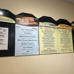 Big Bellie Subs - Menu