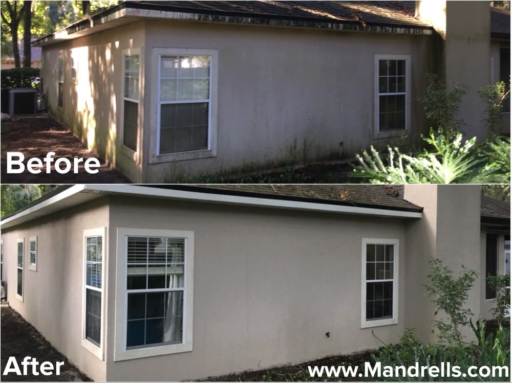 Slide of Mandrell's Pressure Cleaning