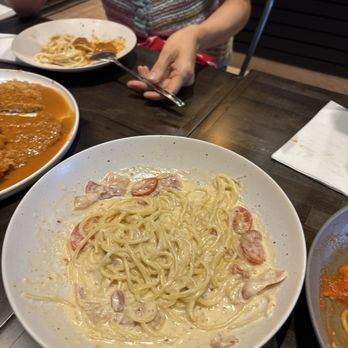Joah Kitchen - This photo is one of the dishes, the spaghetti. - Korean Near Me - Flushing, New York