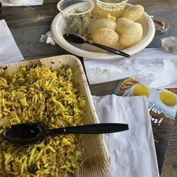 Egg Bhurji Pulav  Pani Puri Surti Gotalo