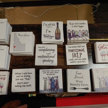 Olive and Vyne - Funny, Hilarious Glass Coasters - Olive Oil Near Me - Eagle, Idaho Olive and Vyne - Funny, Hilarious Glass Coasters - Olive Oil Near Me - Eagle, Idaho