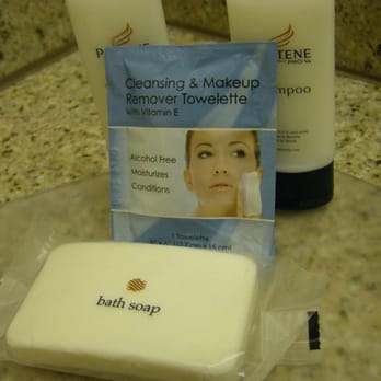 Fairfield by Marriott Inn & Suites Lawton - Pantene hair products and makeup remover towelette!  (Facial soap not pictured here.) - Hotels Near Me - Lawton, Oklahoma