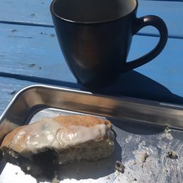 My scone was excellent. Great americano coffee. My scone was excellent. Great americano coffee.