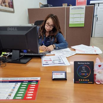 Liberty Tax - Dolores Flores is helping me with my taxes! - Tax Services Near Me - North Hills, California Liberty Tax - Dolores Flores is helping me with my taxes! - Tax Services Near Me - North Hills, California