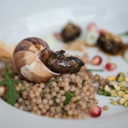 Dublin Food Porn - Want something quirky? Science Gallery cooks up some food too. Here's a 'Death of a snail by pomegranate'
