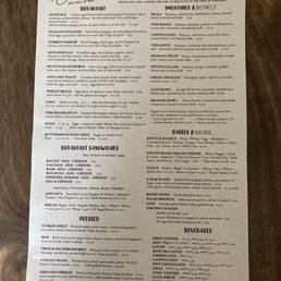 Menu Menu