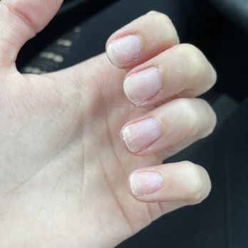 D’Lano Nail Bar - Got my nails removed by a woman with yellow/orange contacts and hair. Terrible service, overpriced, stale environment. I mean look at this! - Nail Salons Near Me - San Antonio, Texas D’Lano Nail Bar - Got my nails removed by a woman with yellow/orange contacts and hair. Terrible service, overpriced, stale environment. I mean look at this! - Nail Salons Near Me - San Antonio, Texas