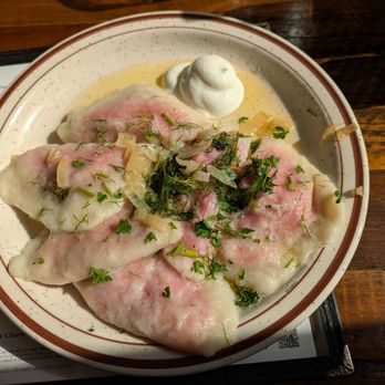 Pierogi Kitchen - Goat cheese and beat - Polish Near Me - Chicago, Illinois