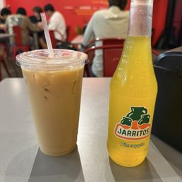 Horchata and Jarritos Pina Horchata and Jarritos Pina