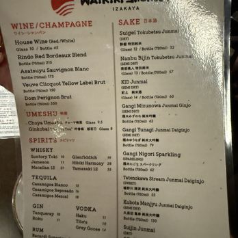 Waikiki Shokudo - Menu - Izakaya Near Me - Honolulu, Hawaii