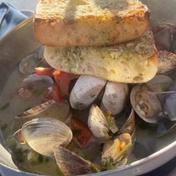 Moss Beach Distillery - Bucket of clams - Seafood Near Me - Moss Beach, California Moss Beach Distillery - Bucket of clams - Seafood Near Me - Moss Beach, California