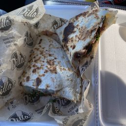 Brisket quesadilla Brisket quesadilla