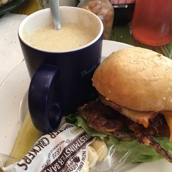 Something Different - Soft crab sandwich and she-crab soup - Barbeque Near Me - Urbanna, Virginia Something Different - Soft crab sandwich and she-crab soup - Barbeque Near Me - Urbanna, Virginia
