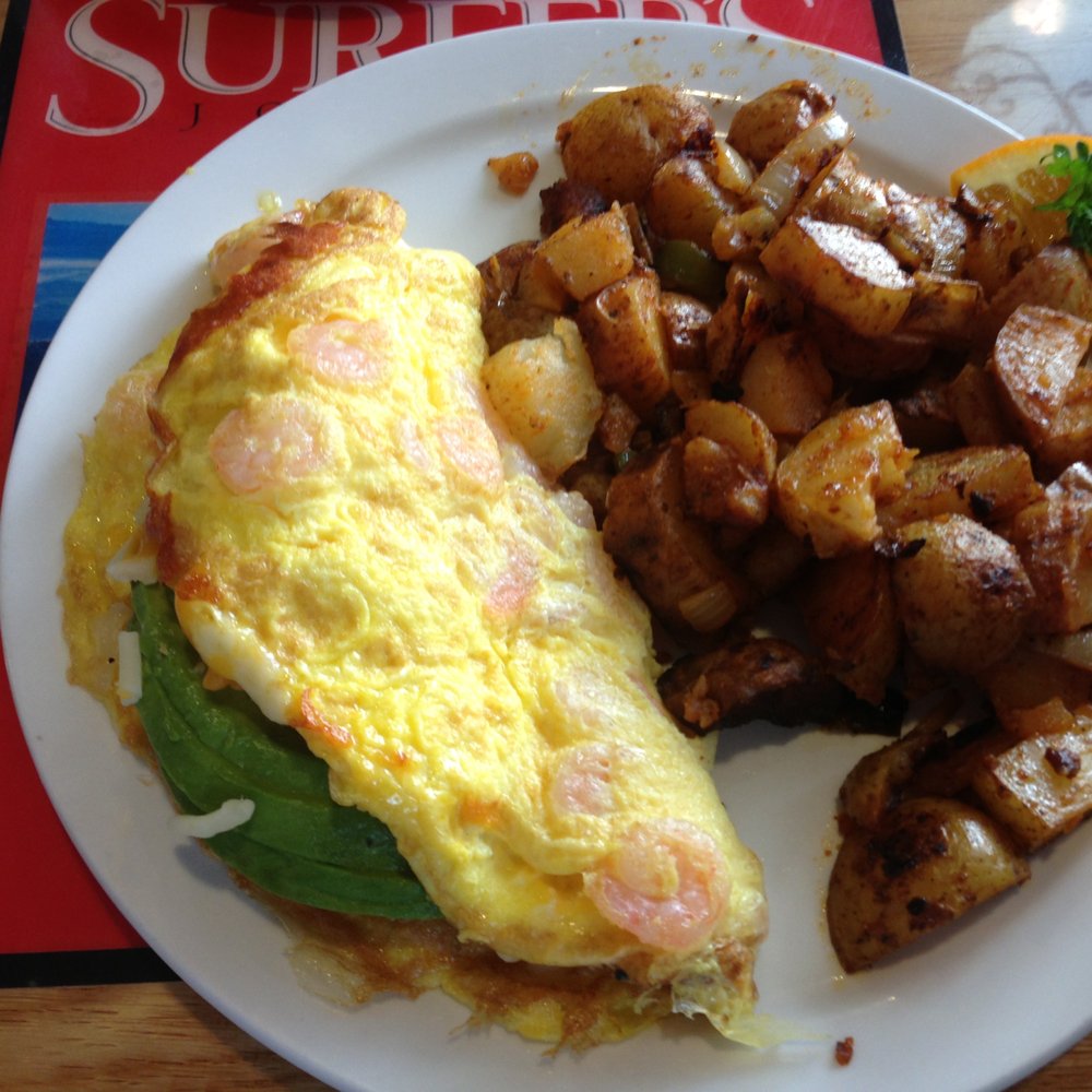 Beach Break Cafe - California Omelette. Yum! - Breakfast & Brunch Near Me - Oceanside, California Beach Break Cafe - California Omelette. Yum! - Breakfast & Brunch Near Me - Oceanside, California
