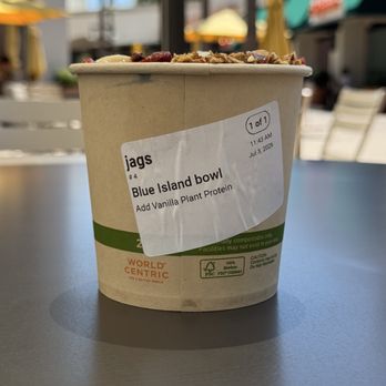 Elixir Superfood & Juice - To-Go Cup that could be used as a blunt weapon - Juice Bars & Smoothies Near Me - Irvine, California