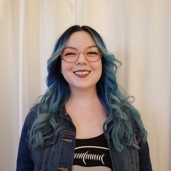 Soncy - Mermaid hair!  Vivid color and long layed haircut by Monica - Hair Salons Near Me - Seal Beach, California