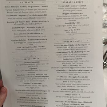 Paul & Jimmy's - Menu - Italian Near Me - New York, New York Paul & Jimmy's - Menu - Italian Near Me - New York, New York