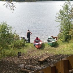 Tippecanoe - At cabin#3 on red shirt lake.