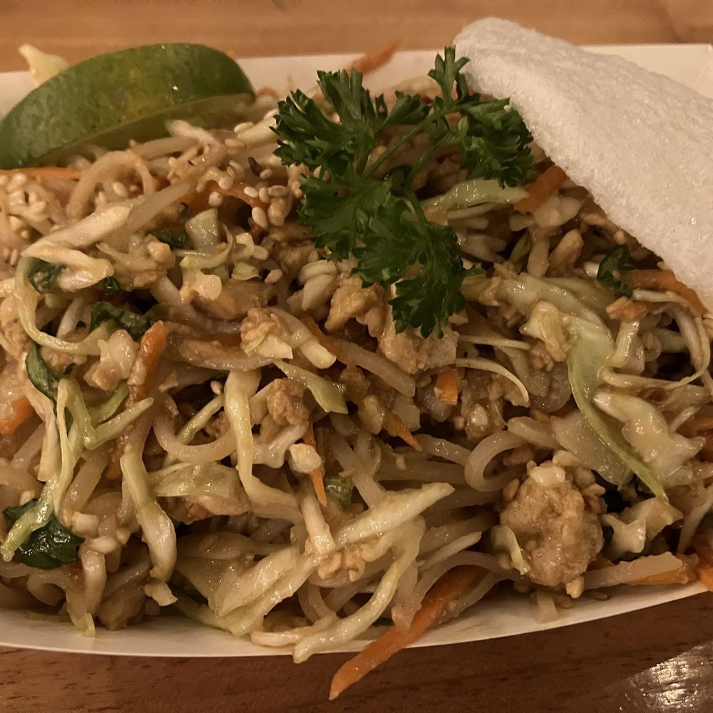 Burmese Delight - 13. Shan Noodle salad - Food Trucks Near Me - Portland, Oregon