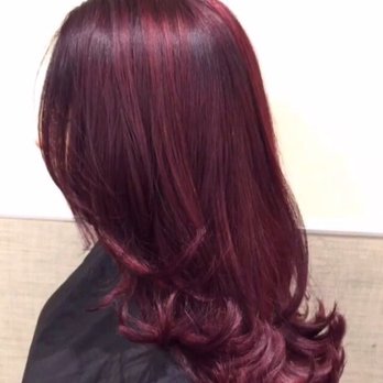 BUBBLES Salons - Burgundy by Monica - Hair Stylists Near Me - Arlington, Virginia BUBBLES Salons - Burgundy by Monica - Hair Stylists Near Me - Arlington, Virginia