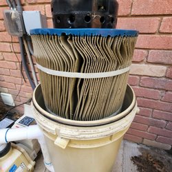 Pinch A Penny Pool Patio Spa - My filter a day after pool was cleaned. It was not checked at all let alone cleaned.