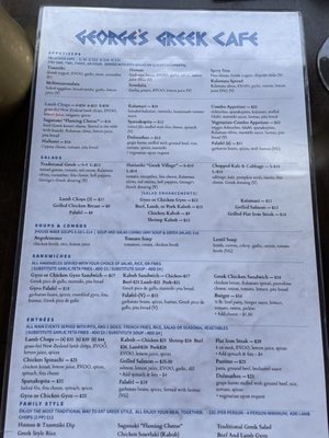 Menu photo 4 Georges Greek On Second Long Beach, CA